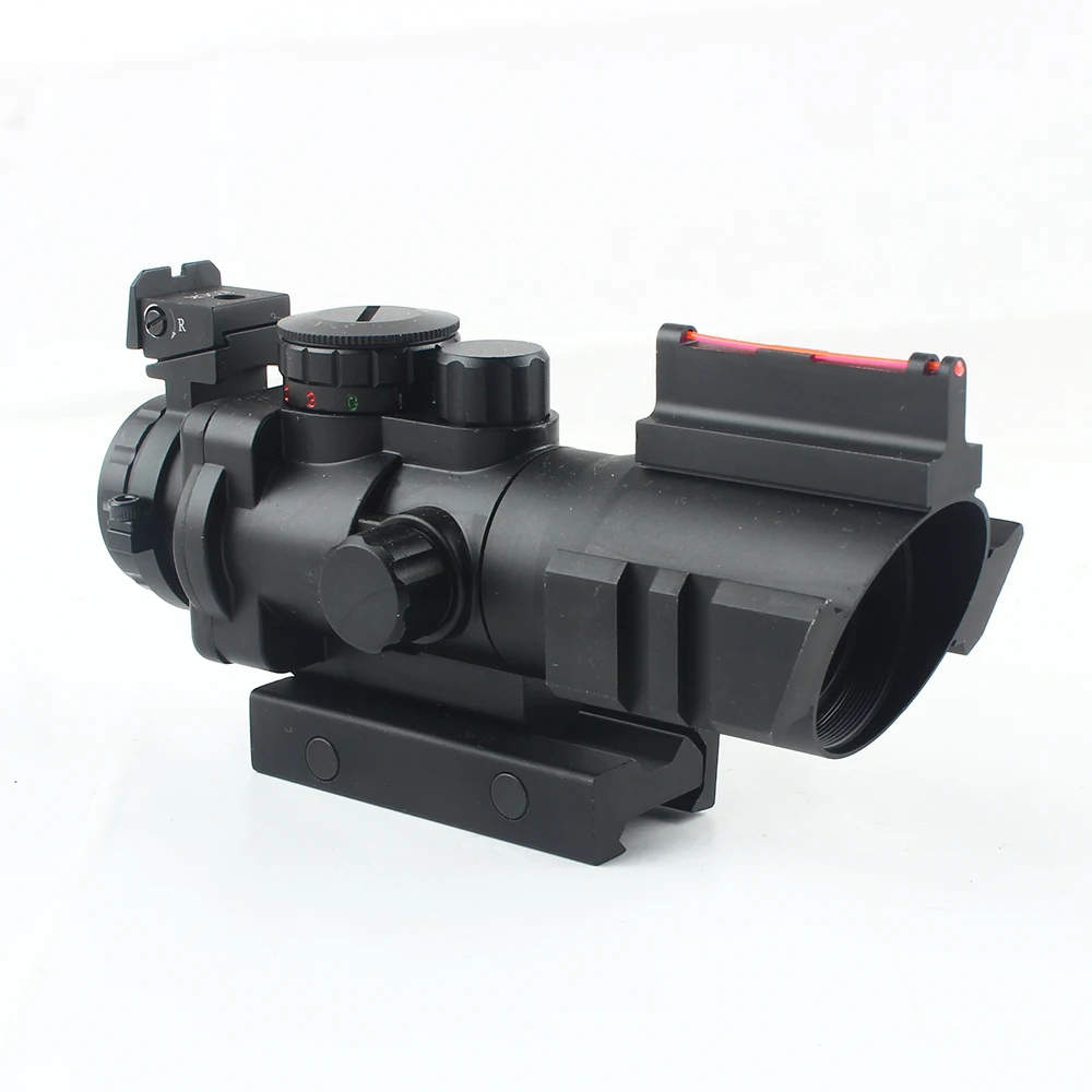 Тактический Прицел Acog 4x32 прицел для охотничьего ружья винтовки страйкбола