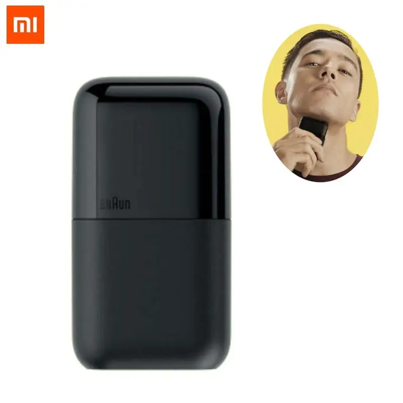 

Xiaomi Mijia зубных щеток Braun электрическая бритва 2 лезвия бритвы USB перезаряжаемые Smart Mini влажное бритье моющиеся портативный мужские дорожные с...