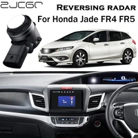zjcgo original factory oem sensors car parking sensor assistance backup radar buzzer system for honda jade fr4 fr5 2013%e2%80%932020