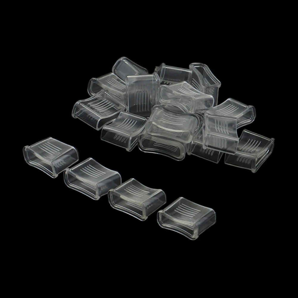 

20pcs Referee Whistle Cover 2*2.2cm Transparent Whistle Cushioned Mouth Grip Soccer Referee Whistle Protective Accessory