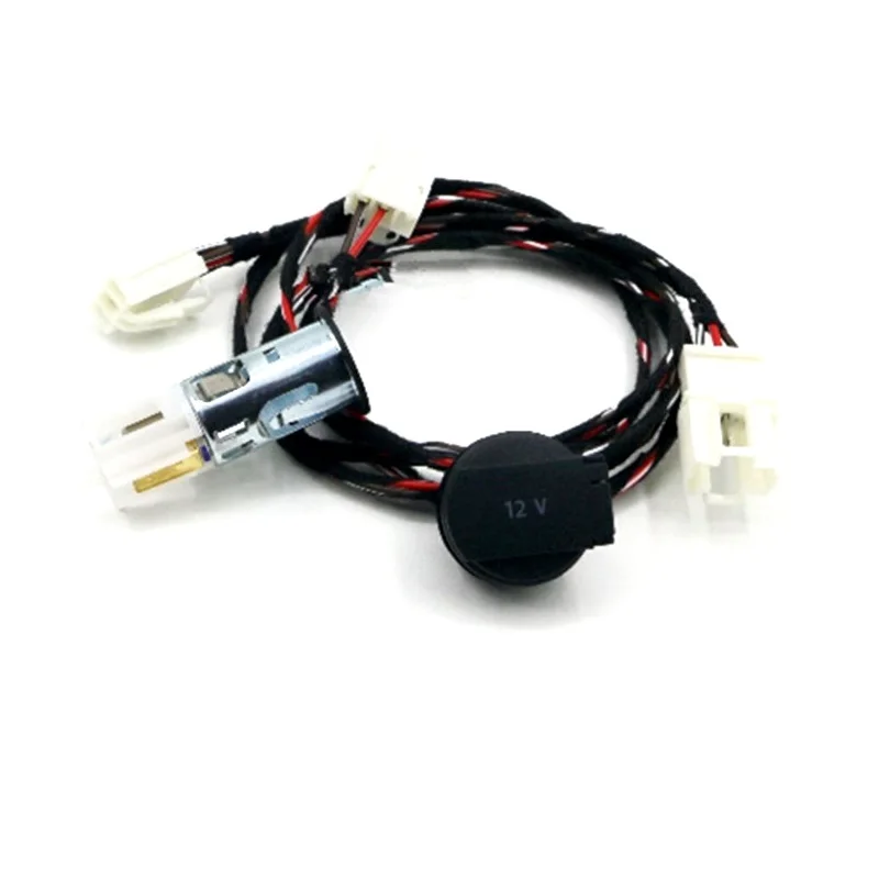 OEM 12 В крышка адаптера интерфейса блока питания заднего подлокотника для VW
