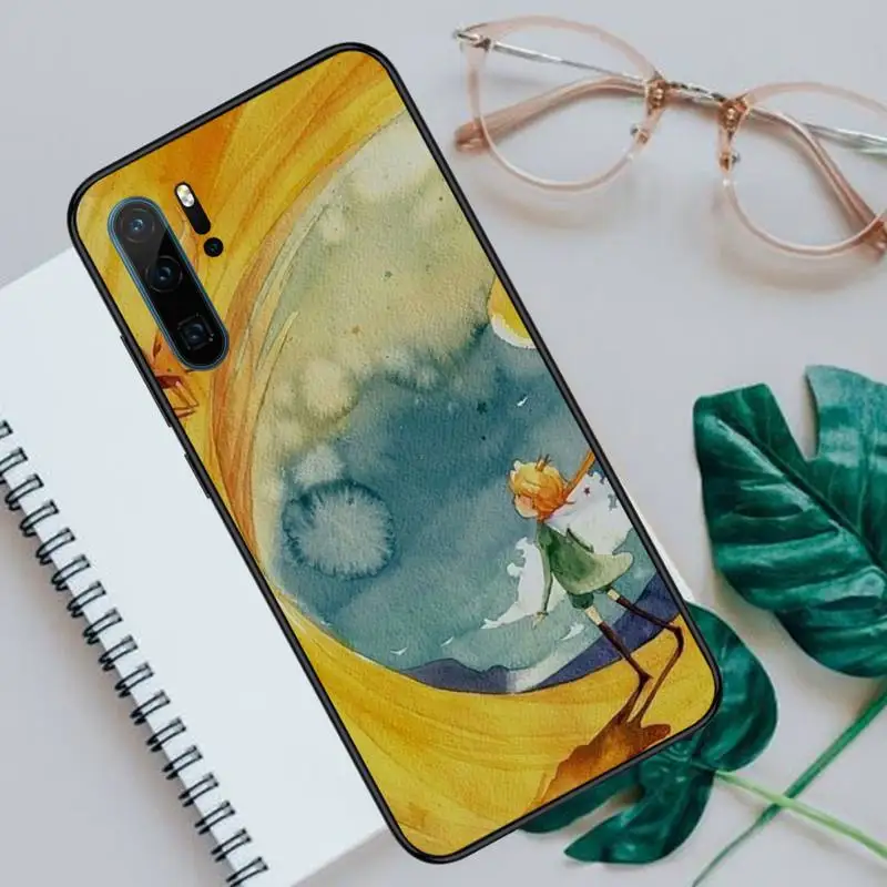 

Cartoon Little Prince Lovely earth space Phone Case For Huawei honor Mate P 9 10 20 30 40 Pro 10i 7 8 a x Lite nova 5t
