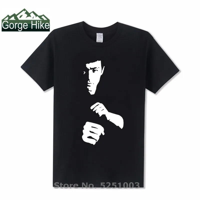 Новая классическая Teeshirt для кунг фу Кинг китайский дракон UFC Brucee Lee футболка MMA Jeet
