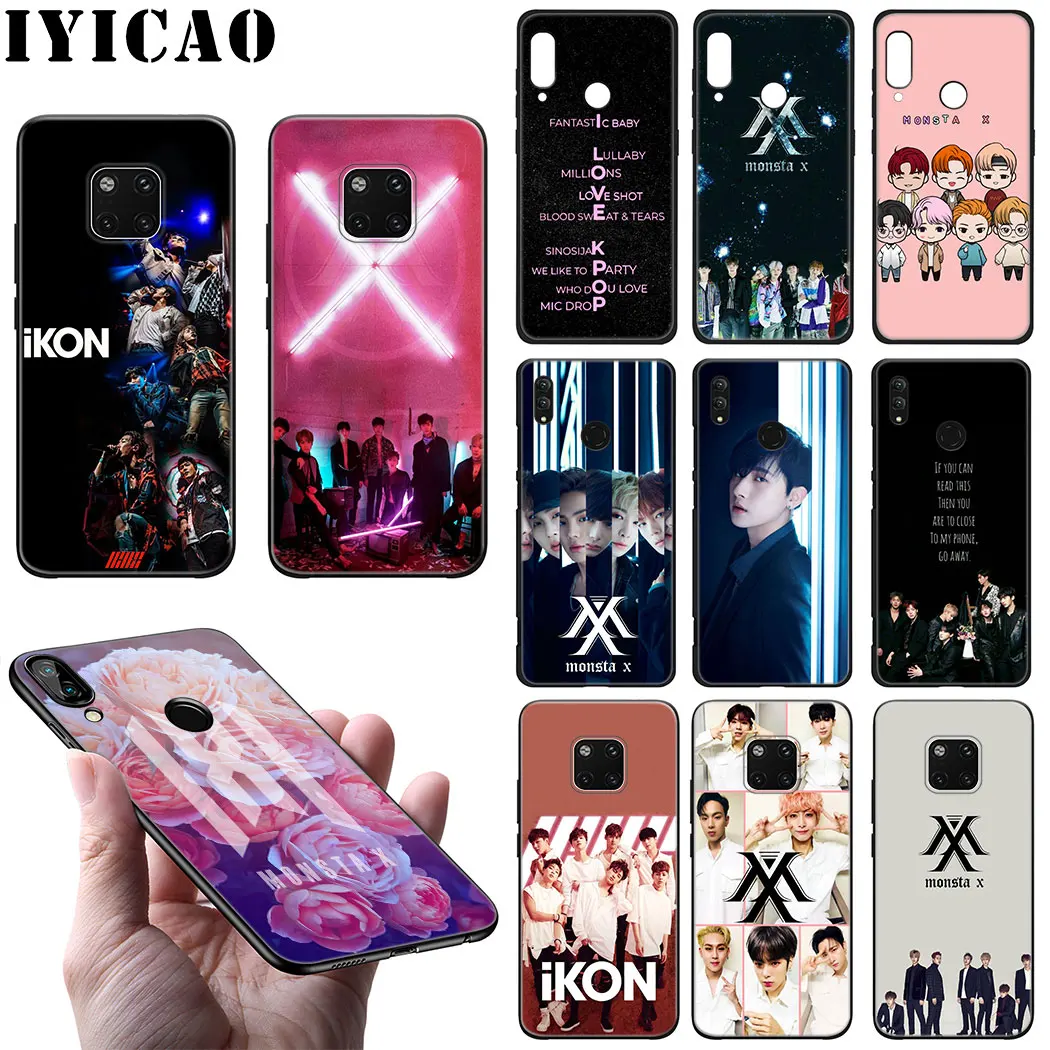 Мягкий чехол KPOP K.A.R.D MONSTA X NCT 127 для Huawei Y9 Prime Mate 10 20 30 Lite Pro Nova 5i 4 3i 3 2i 2 Caes|Бамперы| |