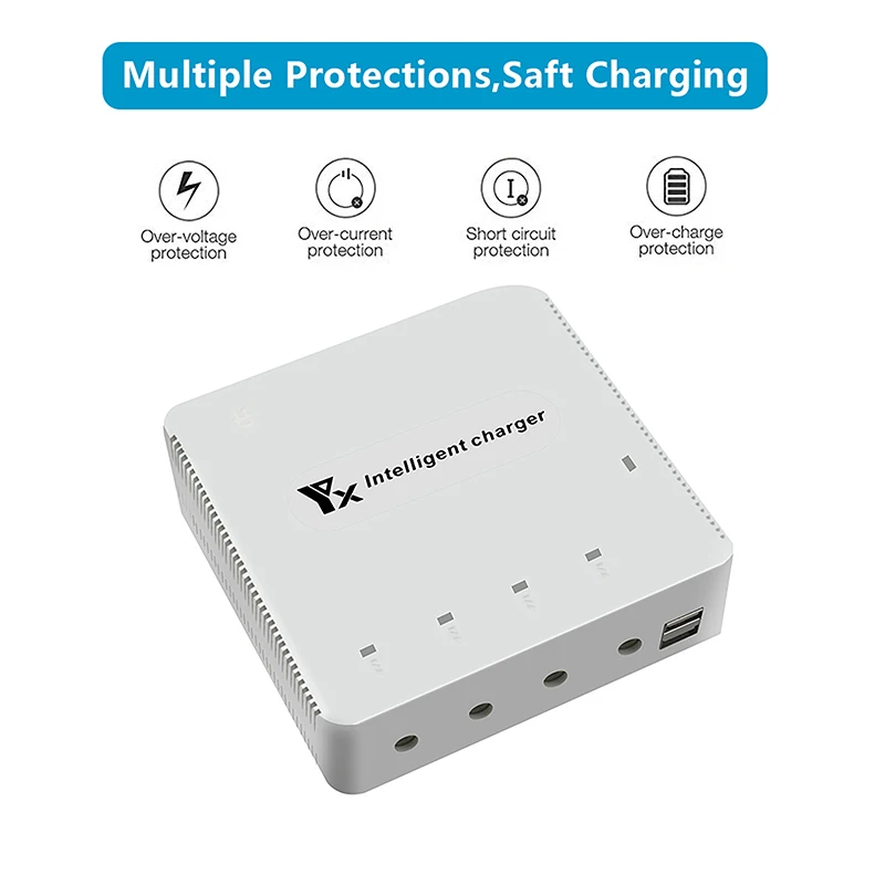 6 IN 1 Intelligent Battery Charger for DJI Mavic 2 Pro/Zoom Drone Accessories Batteries Remote Control Charging At The Same Time |
