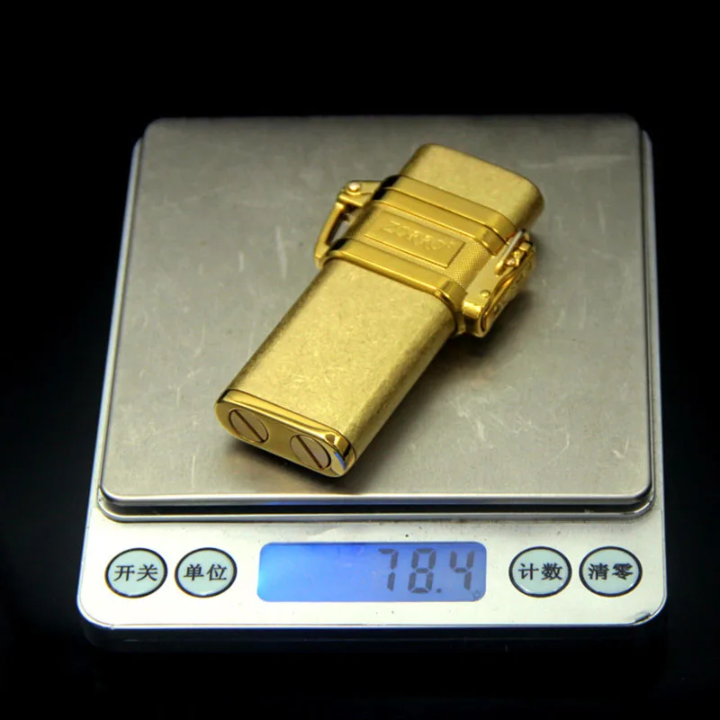 Zorro латунная керосиновая ветрозащитная Зажигалка Личность Творческая глубина