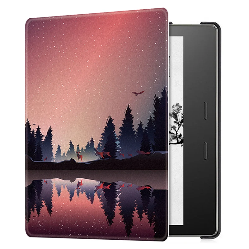 Nightfall Чехол для " Kindle Oasis 9th Generation- электронная книга читалка, тонкий чехол с функцией автоматического сна/пробуждения Kindle Oasis 2 Чехол - Цвет: Nightfall