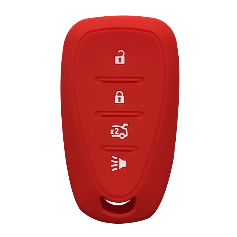 Силиконовый чехол для автомобильного ключа чехол-брелок Chevrolet Cruze 2016 Malibu XL Camaro |