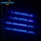 CARPTAH для Hyundai частокол ограда палисадник сетка 2019 2020 отделкой педаль автомобиля внешние Запчасти светодиодный порога Накладка путь динамический поток светильник