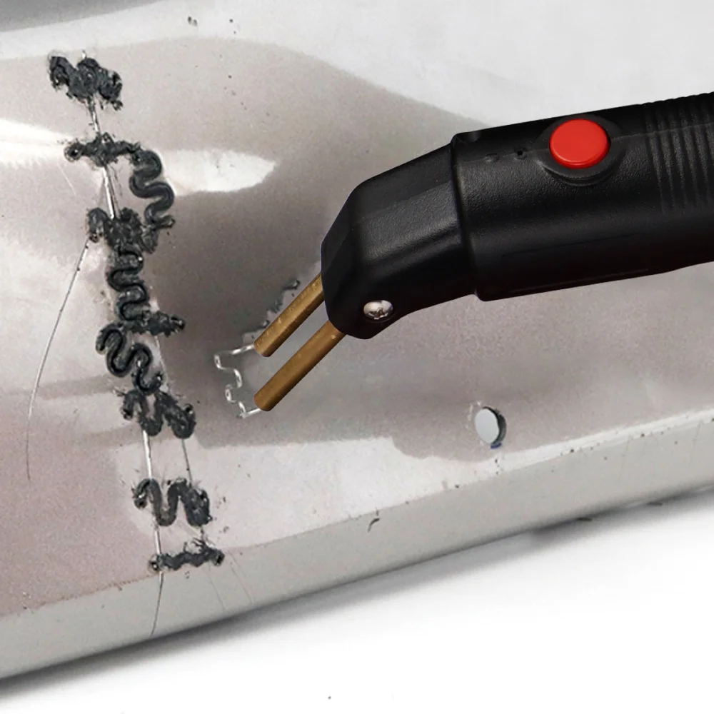 

Hot Stapler Car Bumper Fairing Welder Repair Kit Welding Machine with US Plug