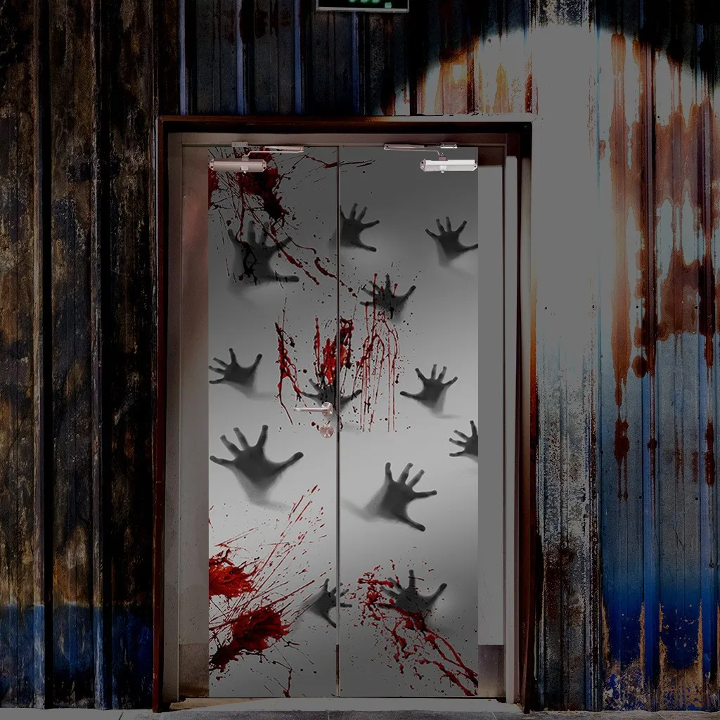 Наклейка на стену s декор Хэллоуин наклейки домашние своими руками для двери и