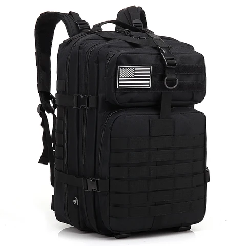 Вместительный мужской рюкзак объемом 50 л, многофункциональные нейлоновые водонепроницаемые тактические рюкзаки, рюкзаки для путешествий, рюкзак высокого качества