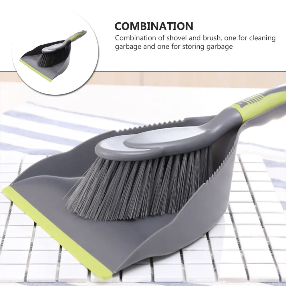 

1 Set of Desktop Cleaning Brush Small Broom Keyboard Cleaning Brush Shovel