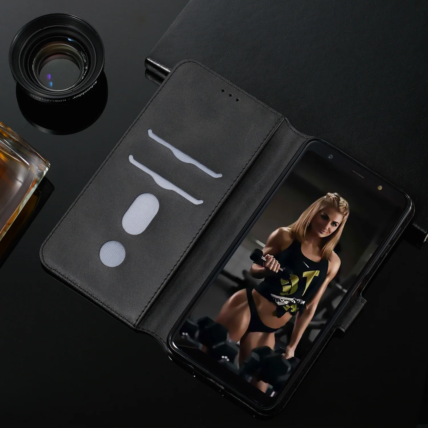 Кожаный флип-чехол для samsung S10 чехол для samsung Galaxy S7 край S8 S9 S10 S11 плюс S11E S10E M10 M10S M20 M30 M40 Чехол-бумажник