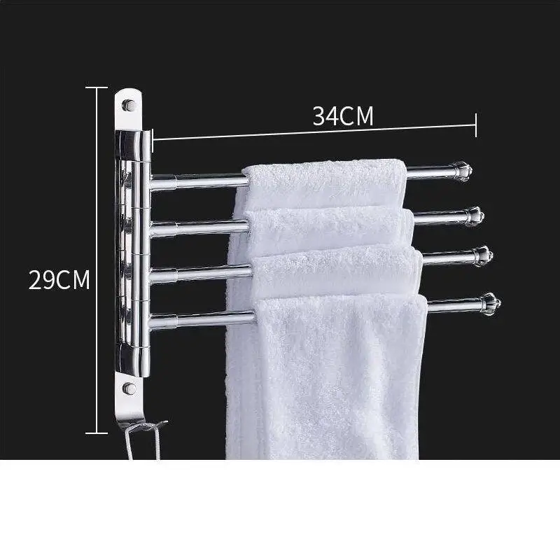 Version O Estante Prateleira Parede Etagere Lazienka Estanteria Rotatable Salle De Bain Wall Shower Accessories Towel Rack Bathroom Shelf - Цвет: Version O