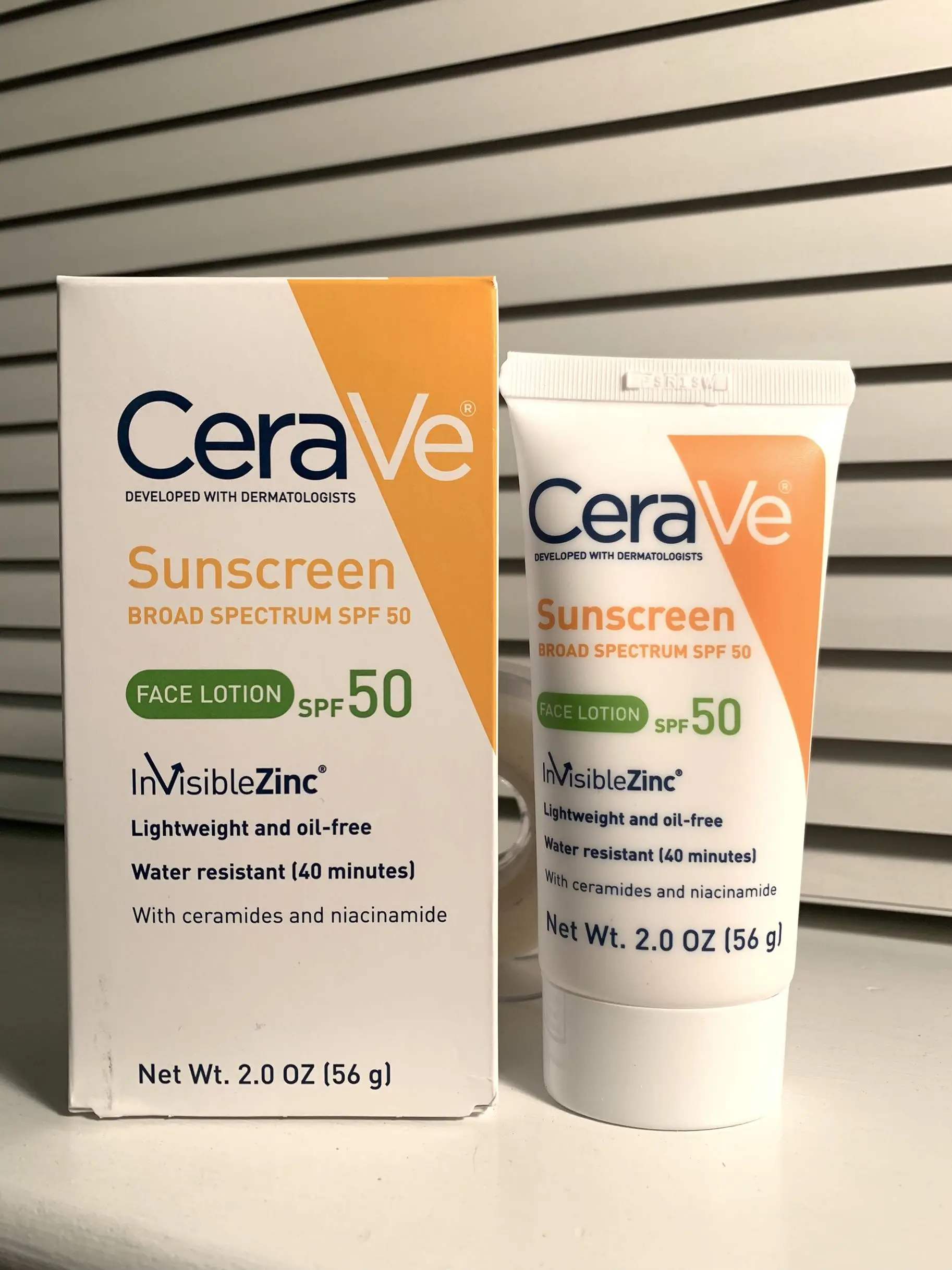 Солнцезащитный крем для лица CeraVe SPF50 85 г