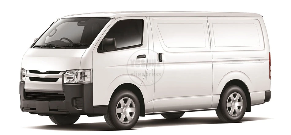 YCSUNZ хромированная крышка фары для hiace van ABS автомобильные запчасти аксессуары
