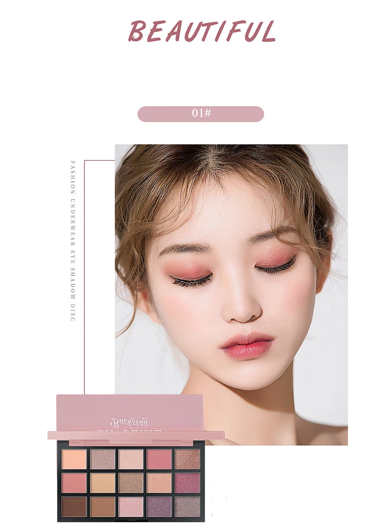 Студенческий стиль 15 цветов тени для век Розовый леопардовый чехол тыква