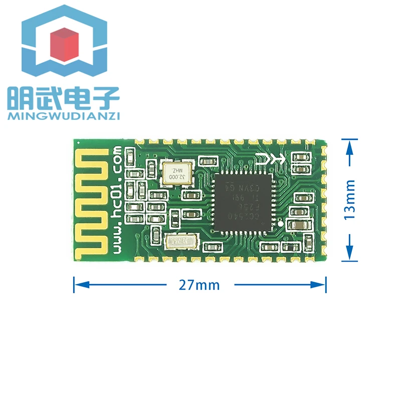 

HC - 08 bluetooth 4.0 serial port module BLE low-power cc2540 apple android master-slave SPP