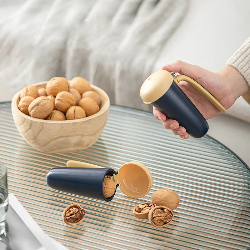 

Self designed nut shelling tool with hat for walnut and hazelnut household gadgets gadgets for home
