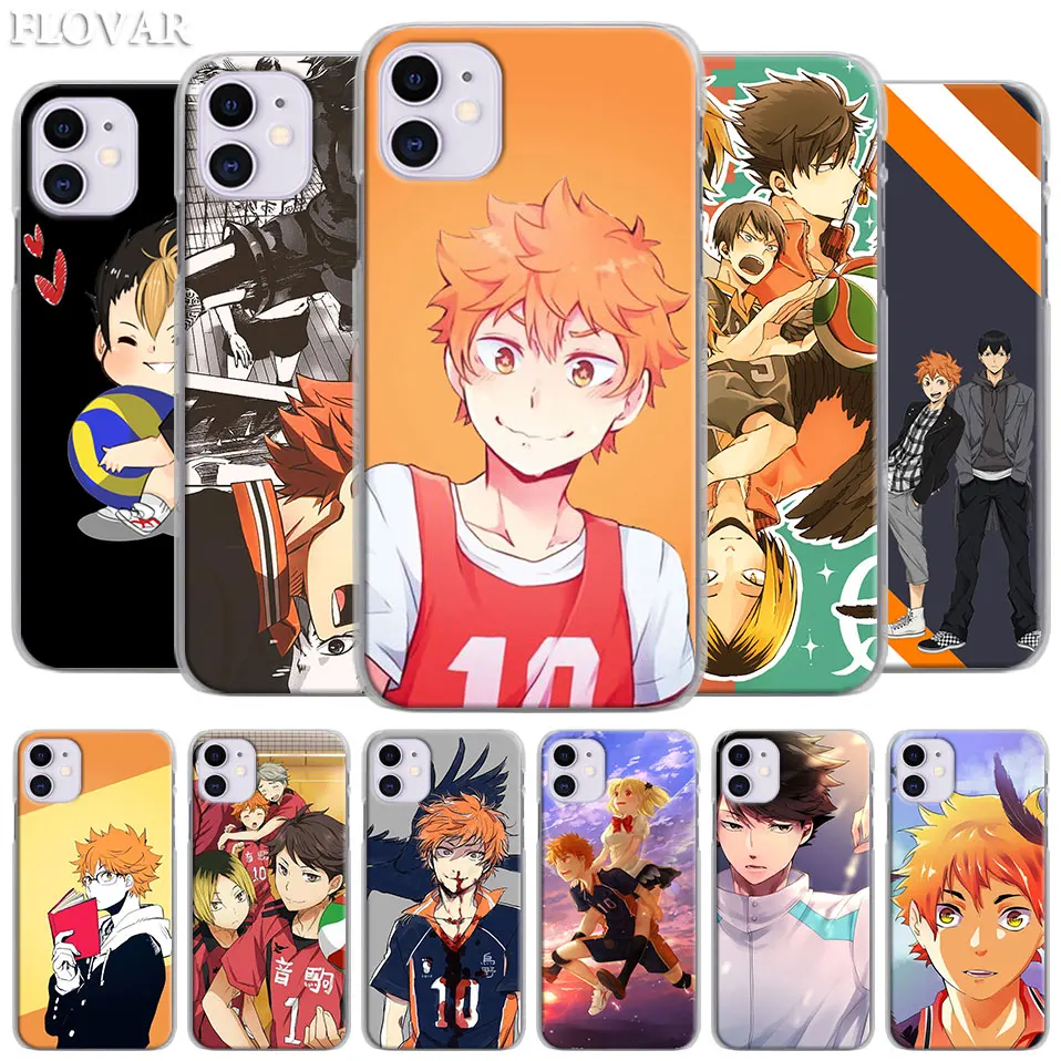 Haikyuu Hinata атаки аниме Жесткий Чехол для Apple iPhone 11 Pro MAX X XR XS 7 8 Plus 6 6s 5S SE чехол телефона