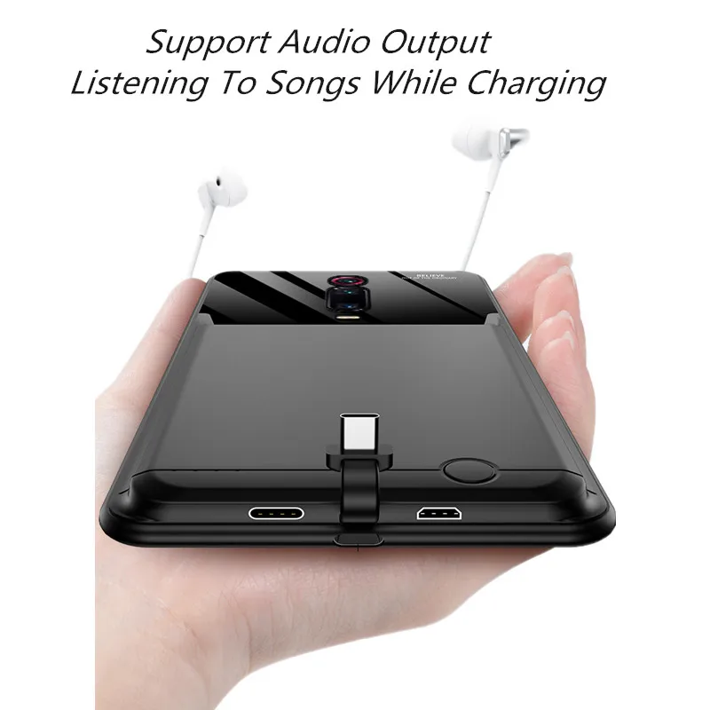 hstnbveo portable battery case for oppo a92s battery charger cases external power bank charging power case for oppo a92s free global shipping