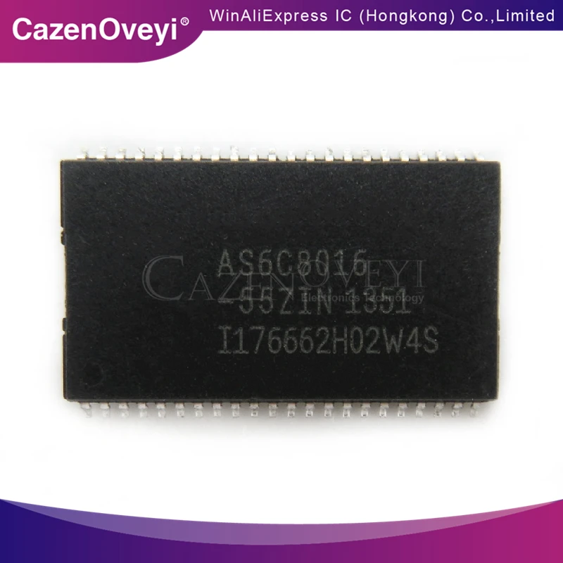 

1pcs/lot AS6C8016-55ZIN AS6C8016 TSOP-44 In Stock