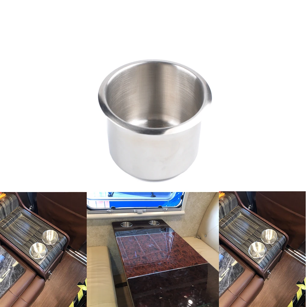 

Marine Stainless Steel Cup Drink Holder 90cm Hight Quality Boat Car Truck Camper RV Rust Proof Bottle Holder