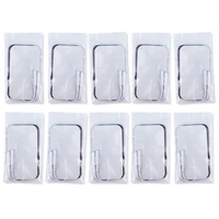 20 pcs 9x5cm 2mm plug reusable tens electrodes electrode pads for pulse digital physiotherapy muscle stimulator electrodes