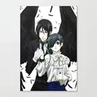 Картины на холсте Kuroshitsuji, настенный художественный плакат черного Батлера, аниме, винные модульные картины для гостиной, Современный домашний декор