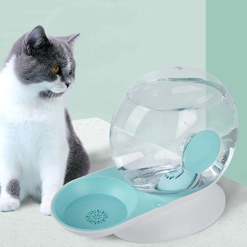 

Bubble Automatic Cat Water Fountain For Pets Water Dispenser for cat puppy Drinking Bowl Cat Drink 2.8L