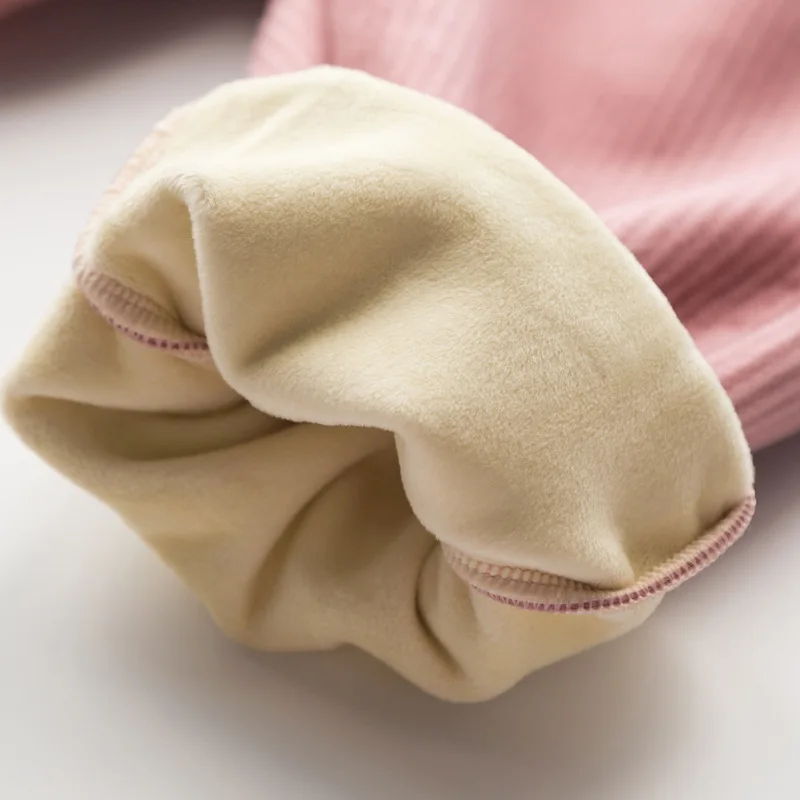 Зимние вельветовые повседневные штаны для мальчиков и девочек плотные детские