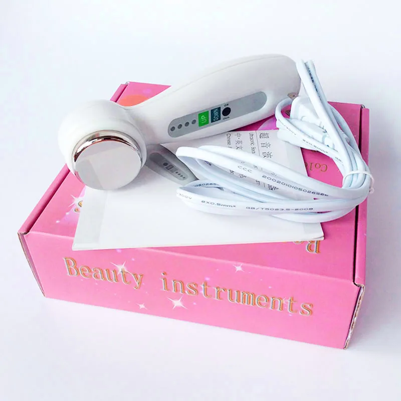 Ультразвуковой массажер для похудения 1 МГц ультразвуковой снятия морщин и акне