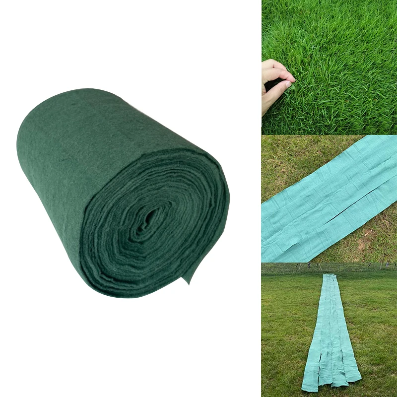 

10*0.2M Biodegradable Lawn Protection Mat Seed Carpet Germination Seeds Heat Cushion Garden Plants Carpet Grass Growing Tools