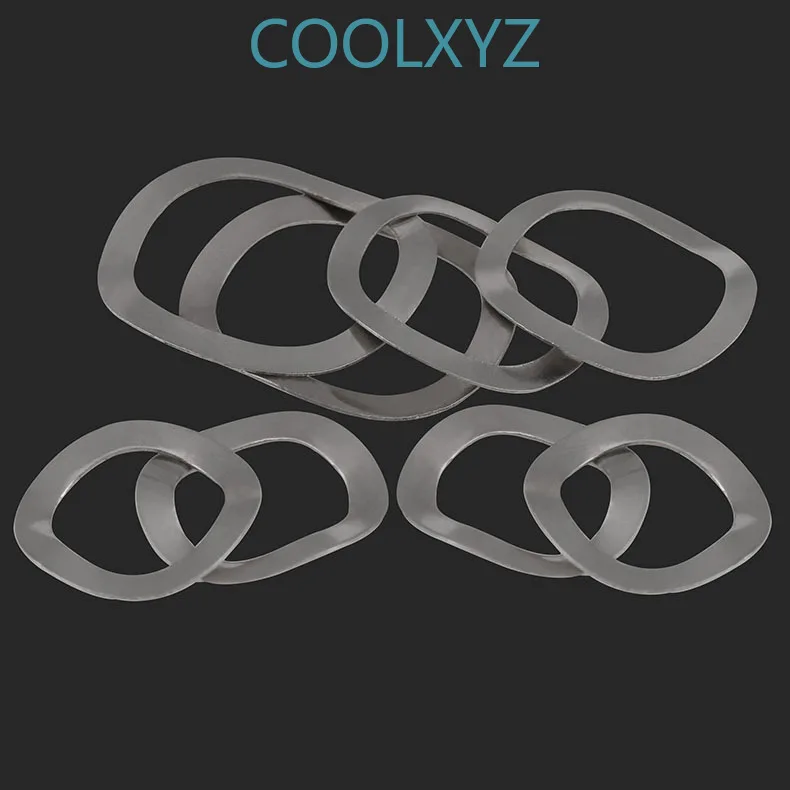 Шайба из нержавеющей стали 304 шайба с тремя зубьями волновая пружинная