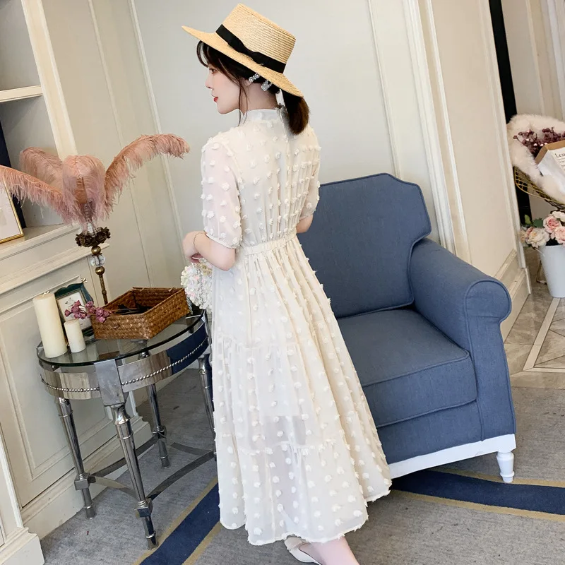 Платье для беременных летняя одежда ретро сказочное плавающее дизайнерское