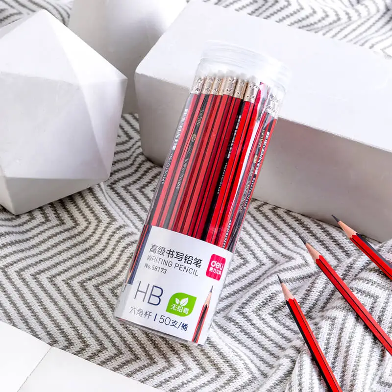 Студент пишущий карандаш искусство рисования альбом для деревянные карандаши