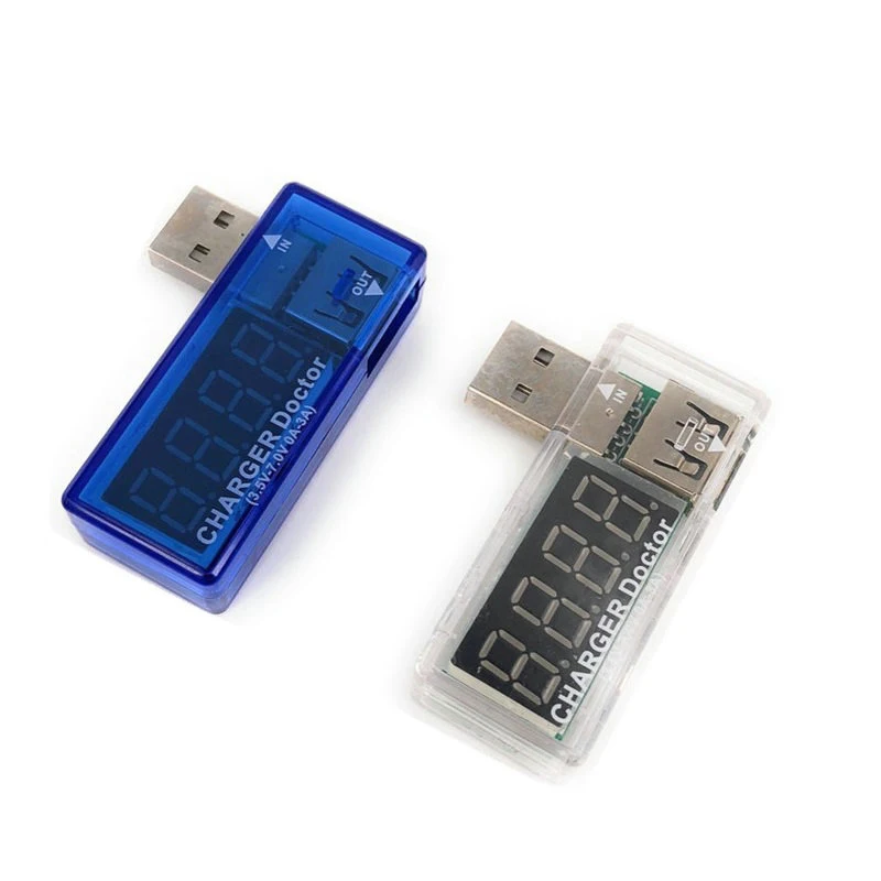 Умная электроника цифровой USB Мобильный зарядное устройство для зарядки тока измеритель напряжения мини USB зарядное устройство Доктор Вольтметр Амперметр