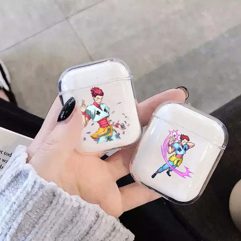 Прозрачный чехол Cute Hunter × Для Airpods Pro 1 2 3 s силиконовый мягкий для наушников с Bluetooth