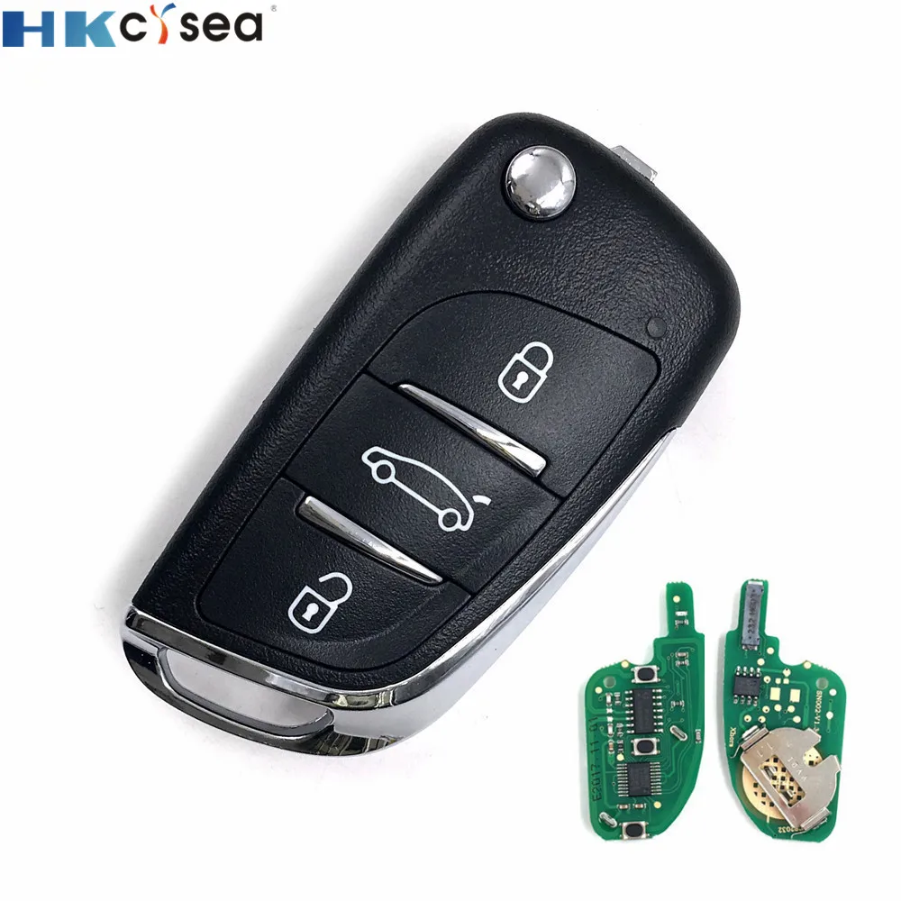 HKCYSEA 1 шт. 3 кнопки английская версия Xhorse VVDI беспроводной пульт дистанционного