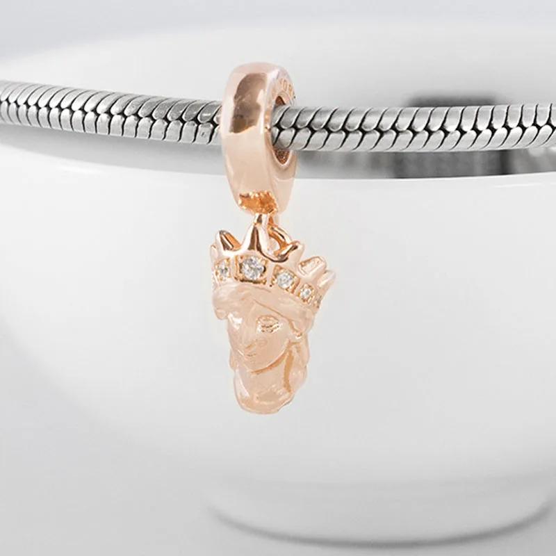 

Подвеска-Шарм «Свобода» из серебра 925 пробы, подходящая для женского браслета