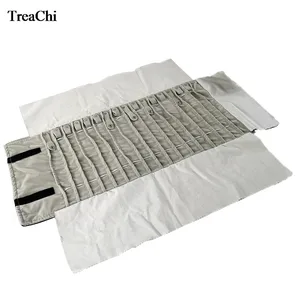 Модный черный бархатный мешочек для ювелирных изделий, портативный органайзер для хранения подвесок и браслетов, дорожный чемоданчик для демонстрации цепочек