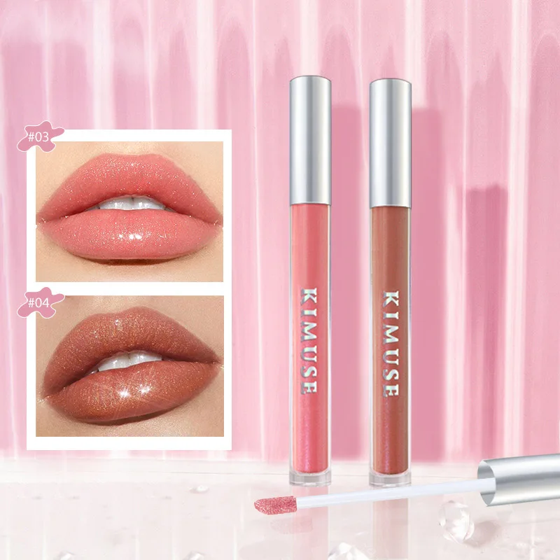

European and American Makeup Transparent Lip Gloss Lip Plumping Liquid Moisturizing Jelly Lip Lip Glaze Lips Care Lip Plumper