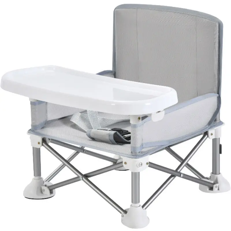 구매 어린이 접는 의자 아기 식탁 휴대용 야외 접는 의자 다기능 아기 식사 의자