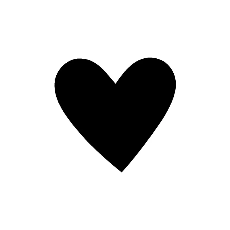 

Модные виниловые наклейки для автомобиля Love Luv в форме сердца KK, черные/серебряные аксессуары, украшение, Солнцезащитный водонепроницаемый ...