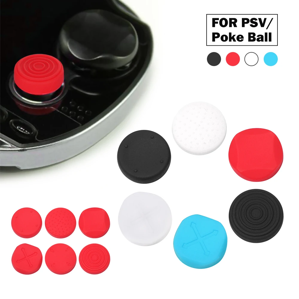 Силиконовый чехол для джойстика Sony PlayStation Psv ita PS Vita PSV 1000/2000 Slim 6 шт.|Запасные части|