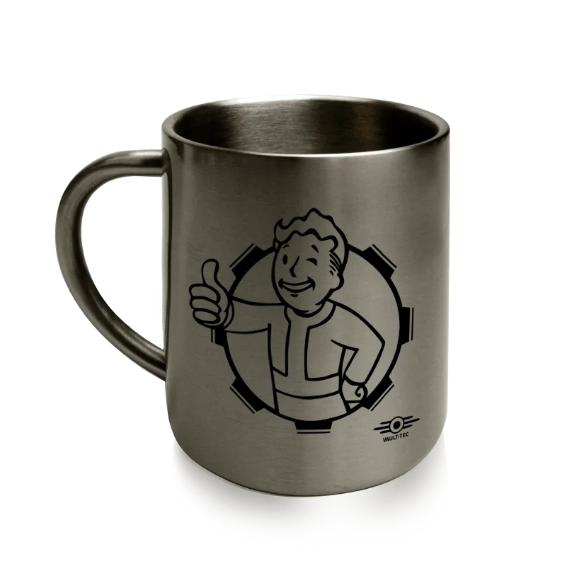 Игра Fallout 4 нержавеющая сталь Shelter кружка хранилище мальчик Gaming Heads игрушки милые