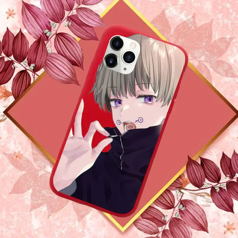 

Jujutsu Kaisen Phone Case Candy Color for iPhone 11 12 mini pro XS MAX 8 7 6 6S Plus X SE 2020 XR