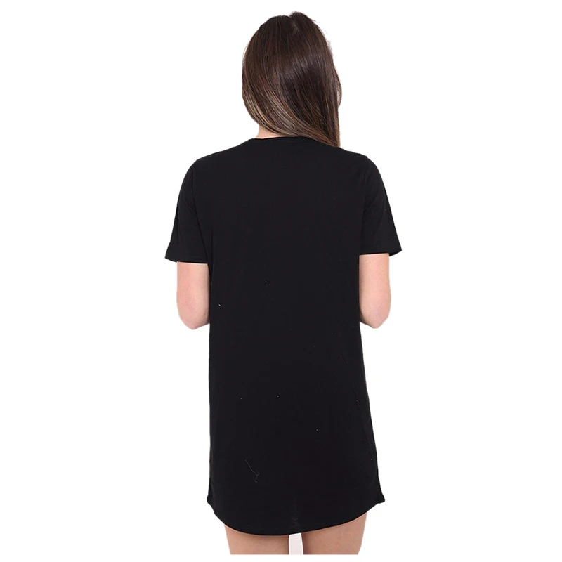 Женское Новое модное сексуальное платье с v-образным вырезом принтом в стиле панк