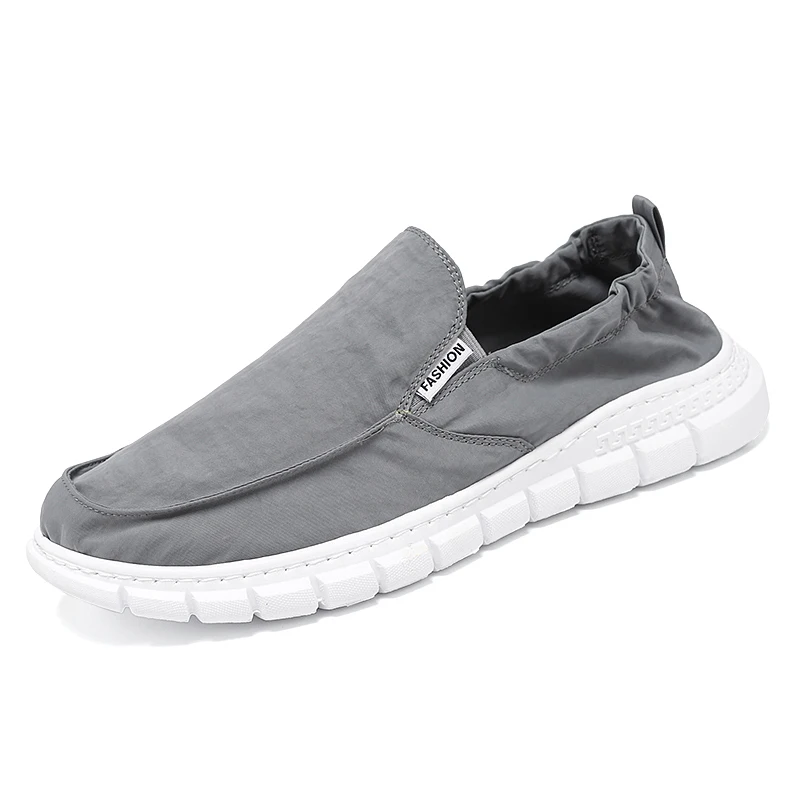 

Fashion Men Loafers Casual Sneakers Shoes Trend Flat Walking Shoes Male Comfy Driving Shoes Men Espadrille Canvas Loafers Summer